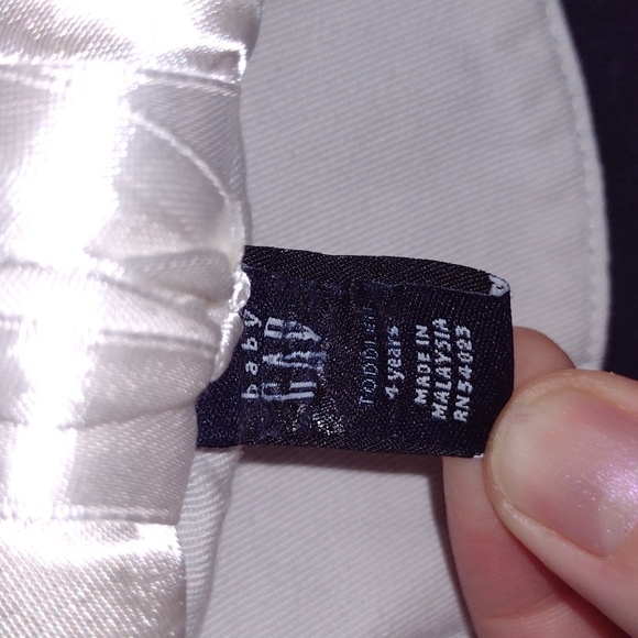 GAP Long-Sleeve Polo Shirt - Bright Blues and Nice, Heavy Material - Picture 2 of 5